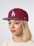 Бейсболка 47 BRAND арт. B-NSHOT12WBP-CA Los Angeles Dodgers MLB (красный)